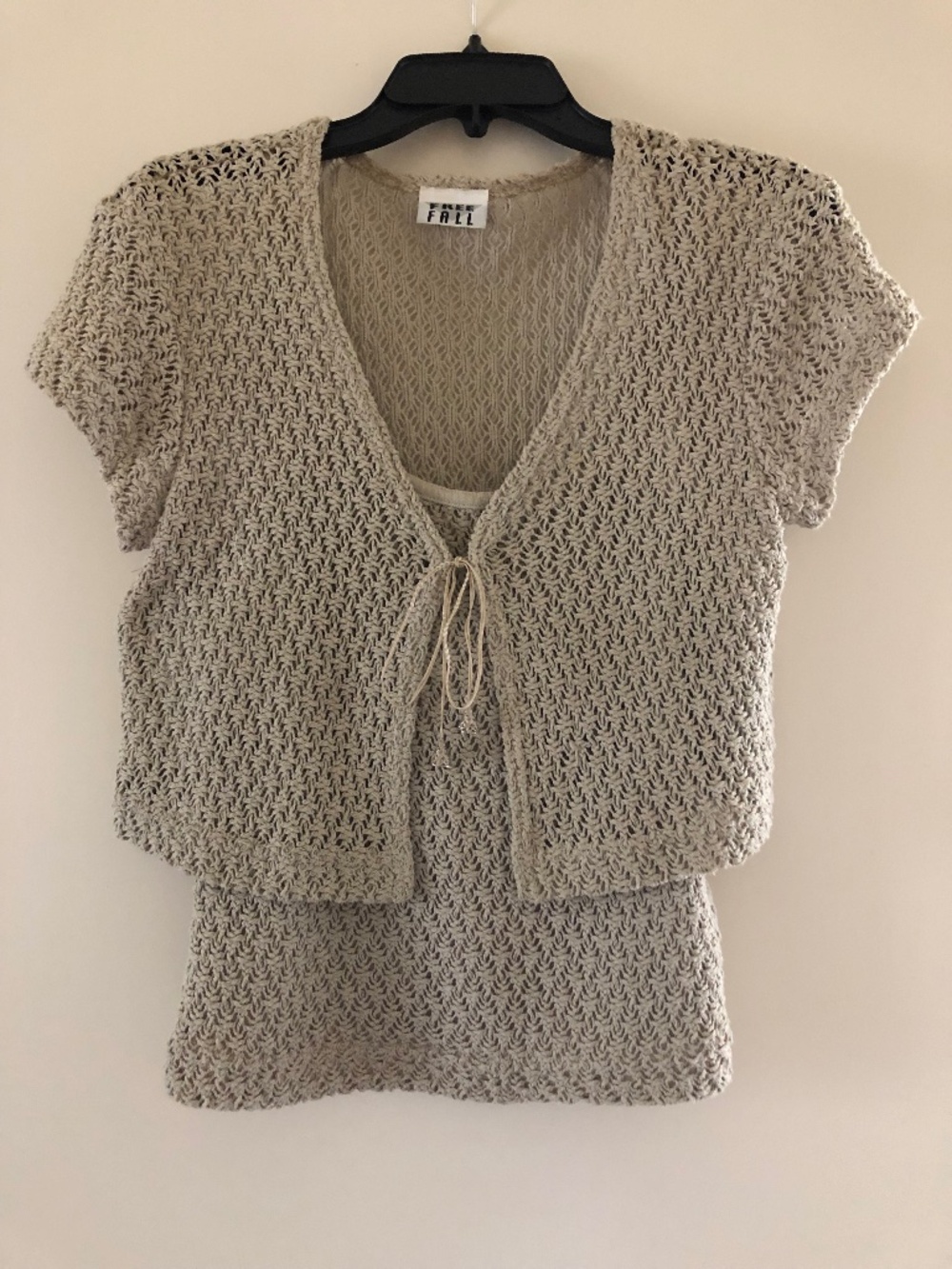 2 piece separates crochet top